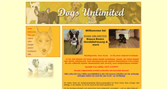 Desktop Screenshot of dogs-unlimited.net